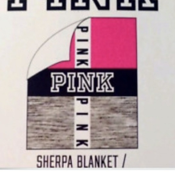 PINK Victoria's Secret Other - PINK Sherpa - opened up and using.